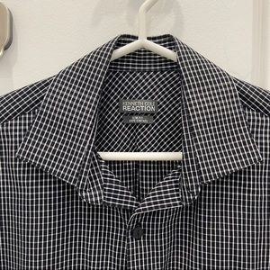 Kenneth Cole Reaction Mens Dress Shirt US Neck 15-32/33